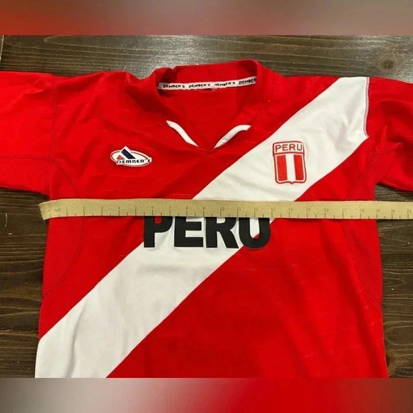 Peru National Team  Dembers Soccer Football Jersey - Picture 7 of 8
